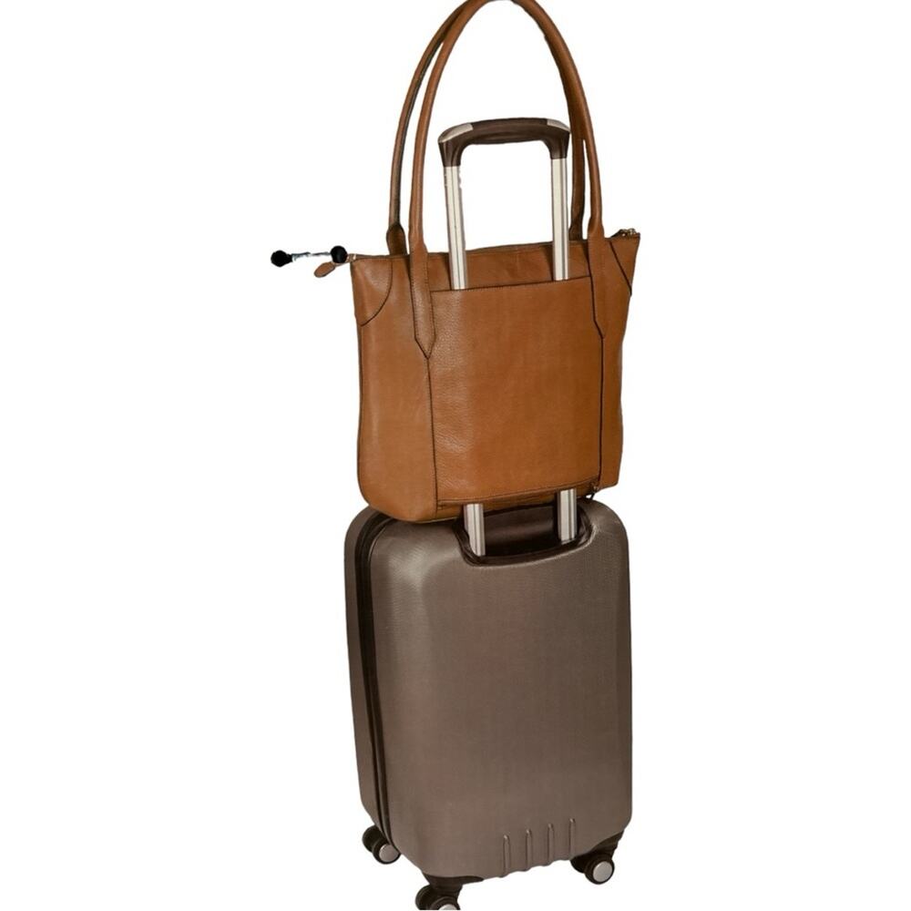 LODIS Kiera Leather Travel Tote